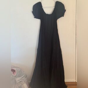 Elegant Black Women's Dress